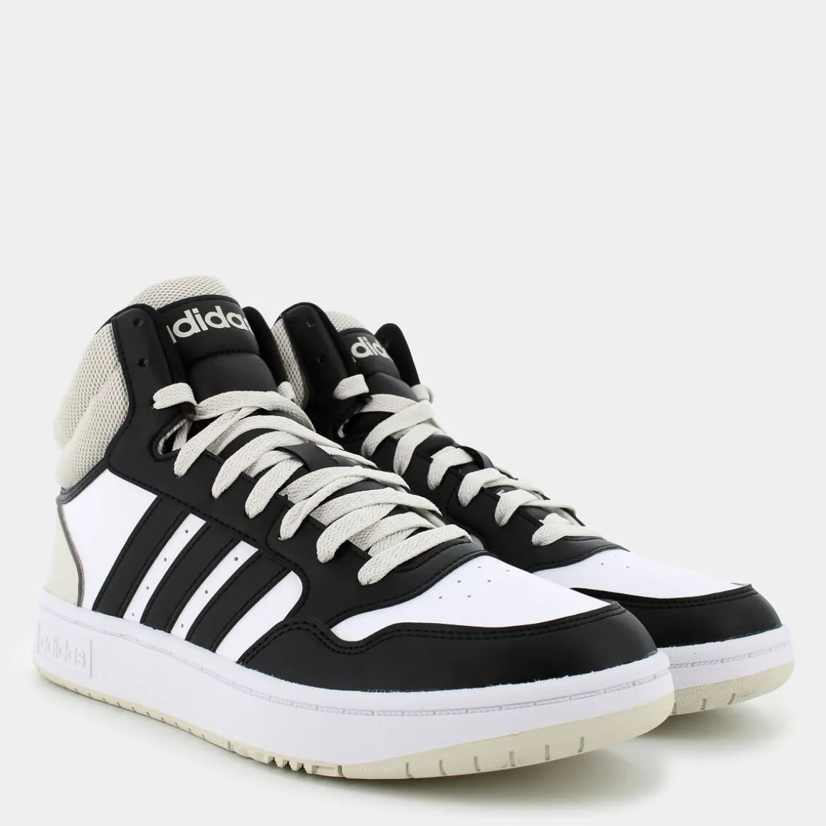 ADIDAS IH0157HOOPS 3.0 MIDFTWWHT/CBLACK/ORBGRY- SPORTIVE MULTICOLOR Shop