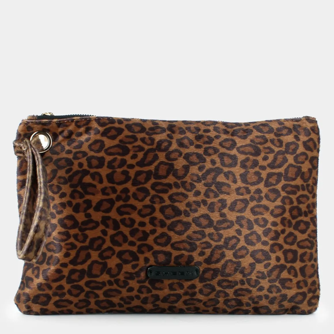 SHEEN JI-I24-12- LEOPARDO- CLUTCH FANTASIA Cheap