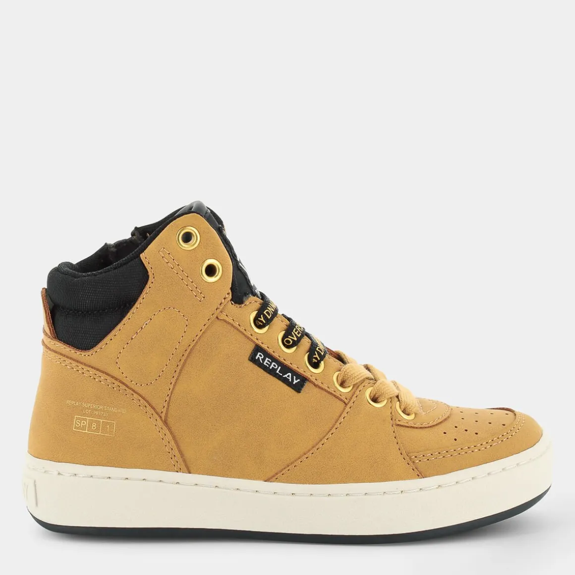 REPLAY JZ190042SCOBRA 6 BOYYELLOW- SNEAKERS GIALLO Outlet