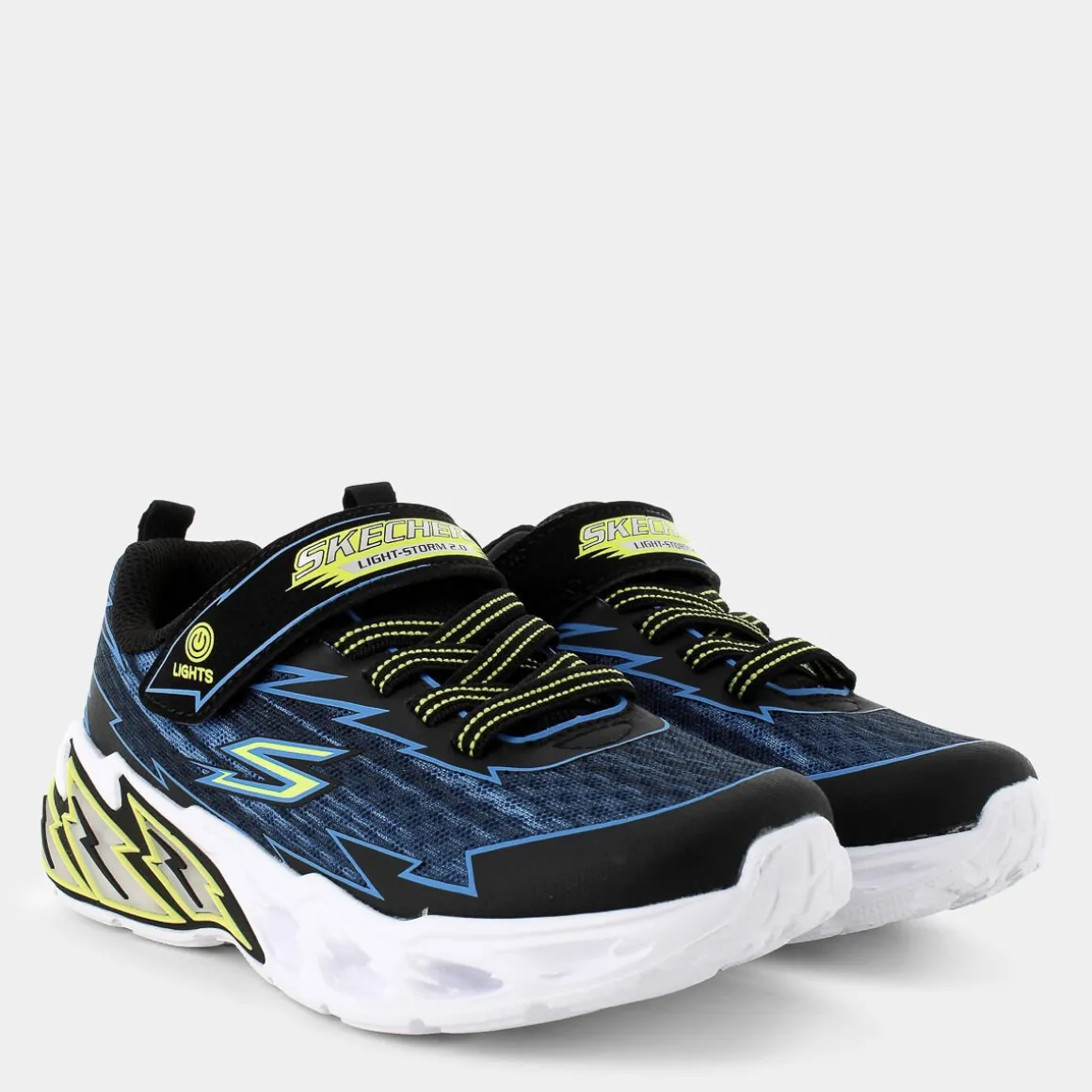 SKECHERS 400149LLIGHT STORM 2.0BLACK/E/YELLOW- SPORTIVE BLU Flash Sale