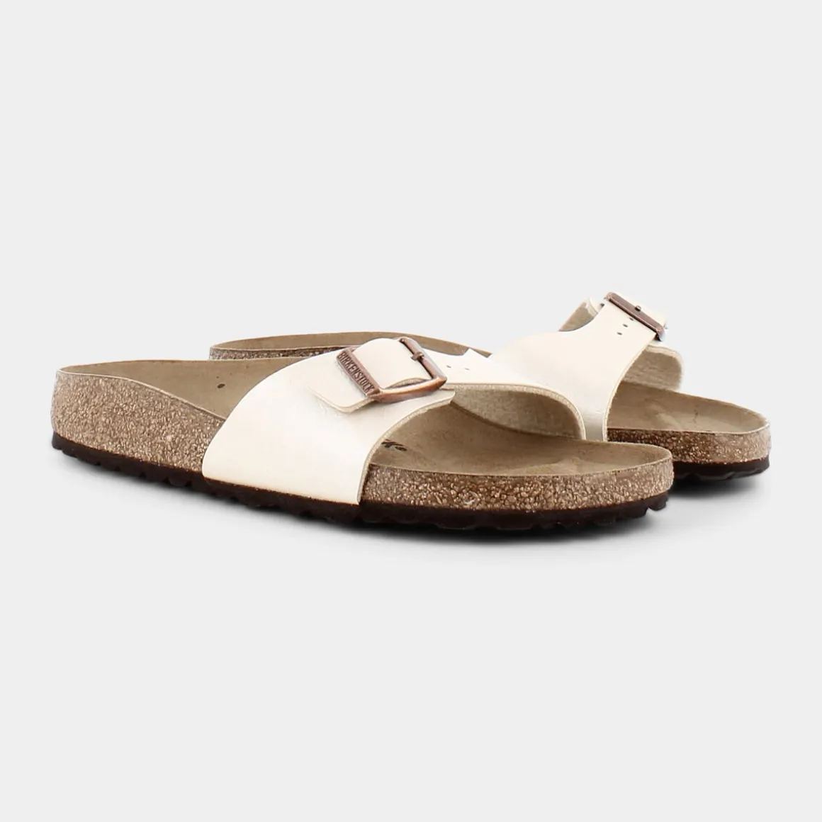 BIRKENSTOCK 940153MADRIDPEARL WHITE- SANDALI BIANCO Store