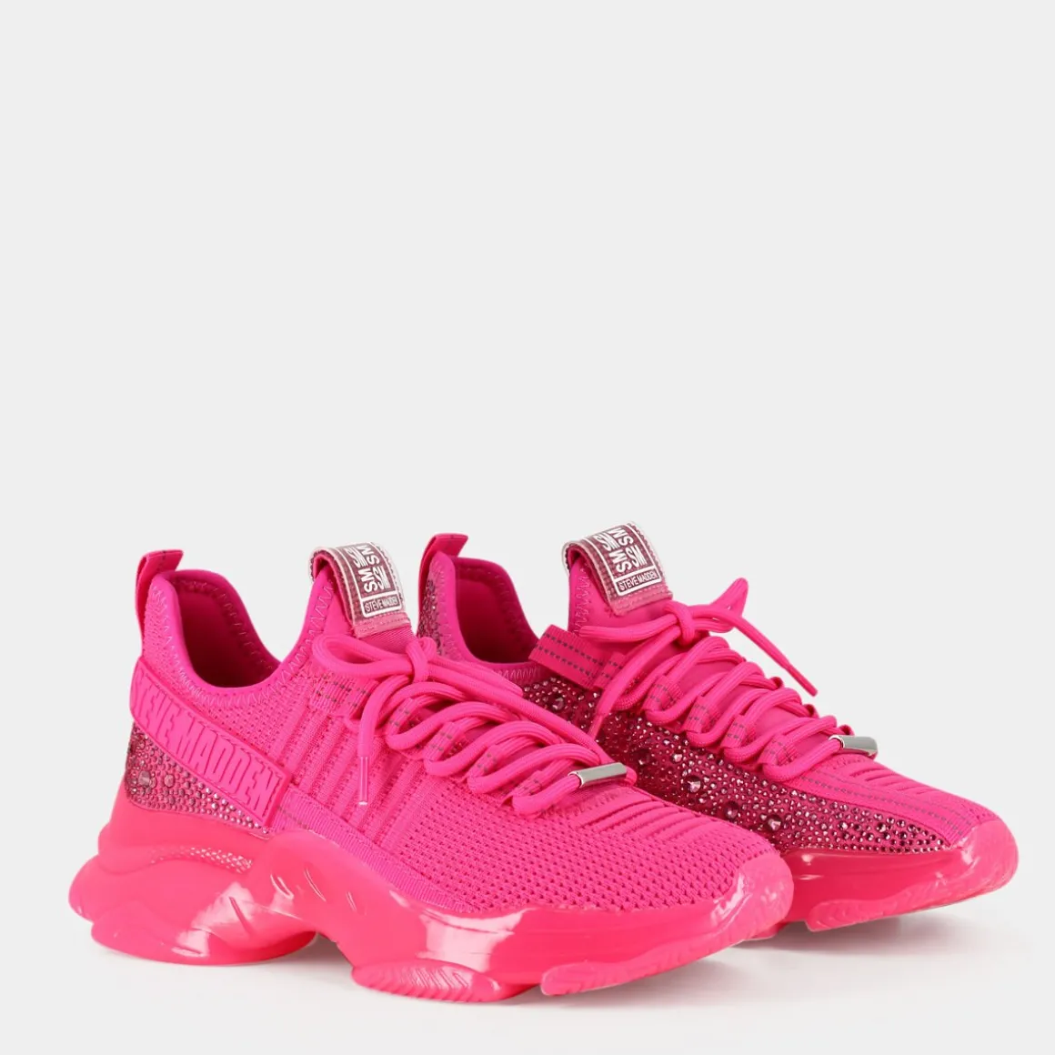 STEVE MADDEN MAXILLA-RNEON PINK- SNEAKERS ROSA Shop