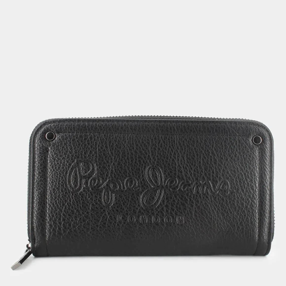 PEPE JEANS PL070260ICONBLACK- PICCOLA PELLETTERIA NERO Clearance