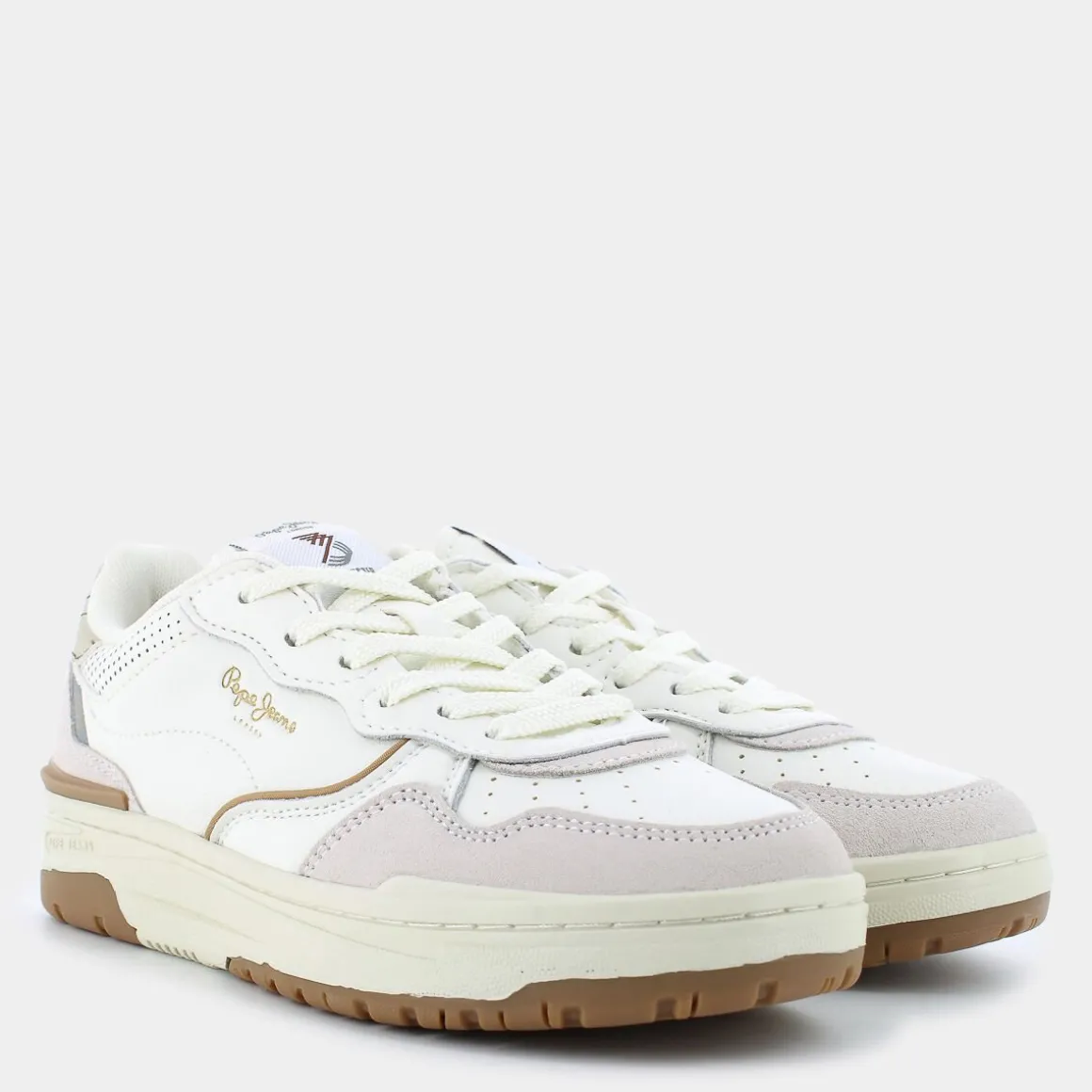 PEPE JEANS PLS00024CHESTER LIFEWHITE- SNEAKERS BIANCO Best