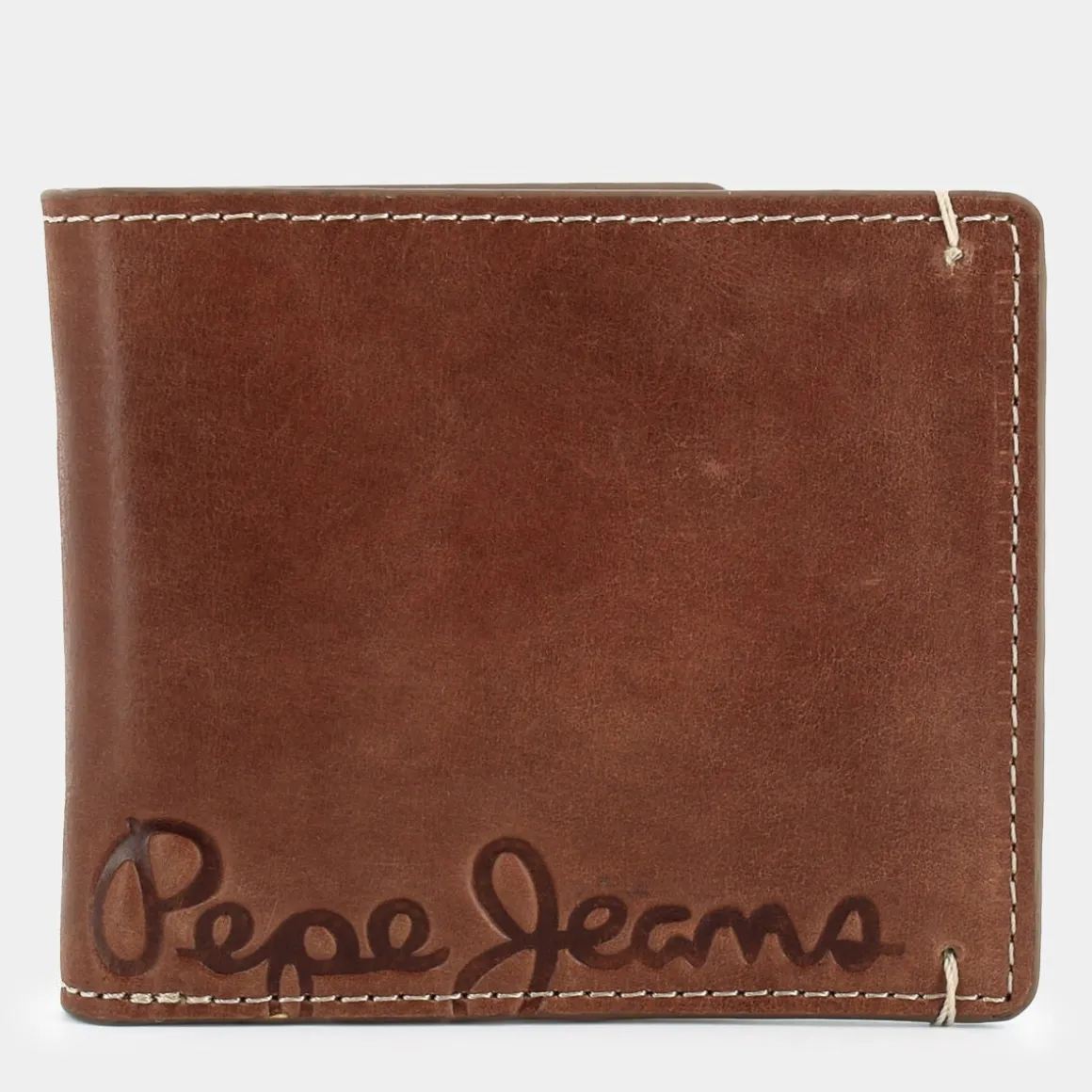 PEPE JEANS PM070383KEANU WALLETTOBACCO BROWN- PICCOLA PELLETTERIA MARRONE Best Sale