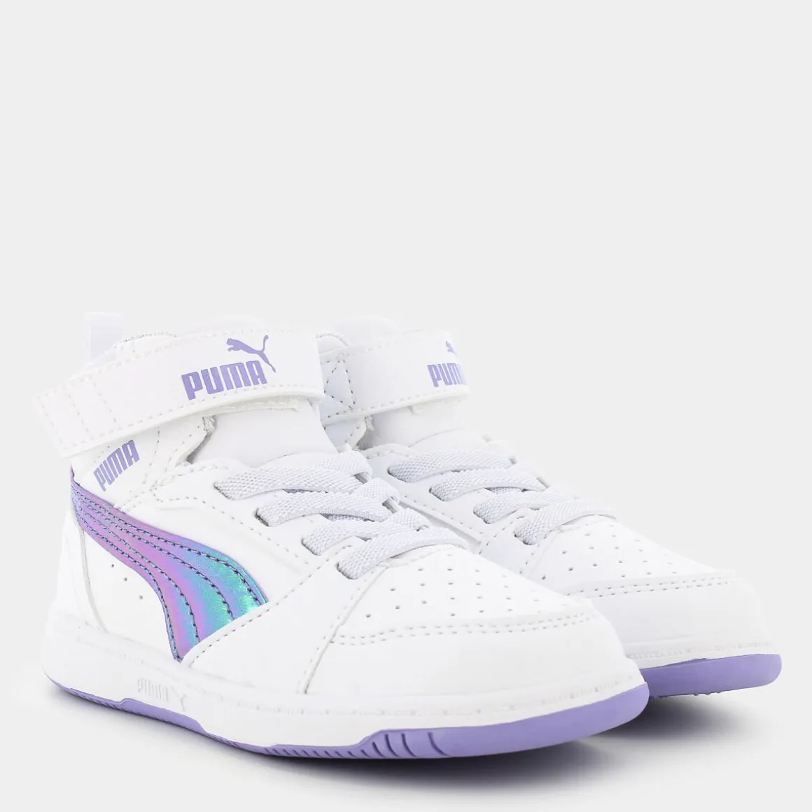 PUMA 398727REBOUND V6 MIDWHITE- PRIMI PASSI BIANCO Outlet