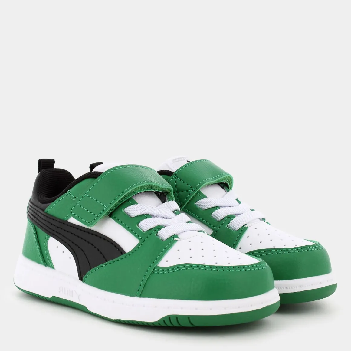 PUMA 397420REBOUND V6White/Black/Archive Green- PRIMI PASSI MULTICOLOR Flash Sale
