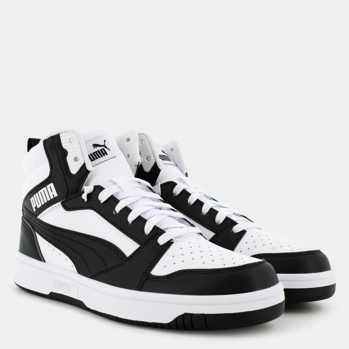 PUMA 392326REBOUND V6White/Black/Shadow Gray- SPORTIVE BIANCO Cheap