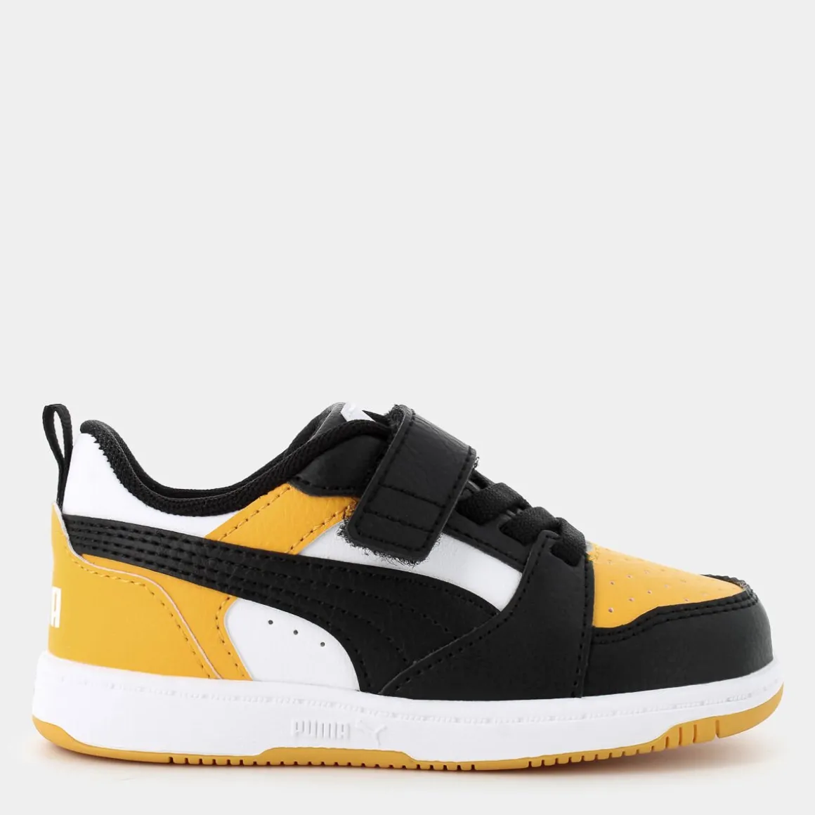 PUMA 397420REBOUND V6White/Black/Tangerine- PRIMI PASSI MULTICOLOR Best