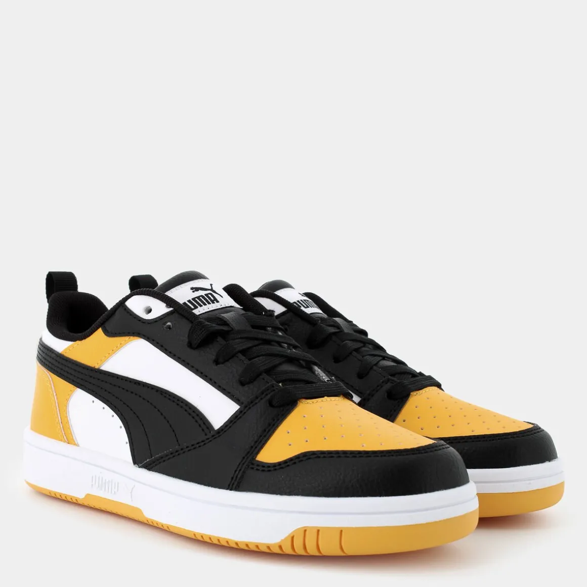 PUMA 393833REBOUND V6White/Black/Tangerine- SPORTIVE MULTICOLOR Best Sale