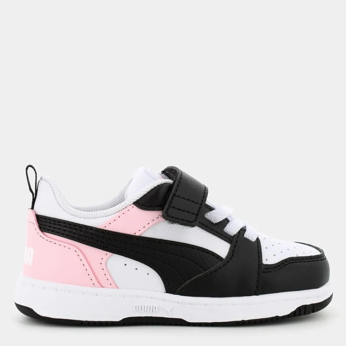 PUMA 397420REBOUND V6White/Black/Whisp Of Pink- PRIMI PASSI MULTICOLOR Store