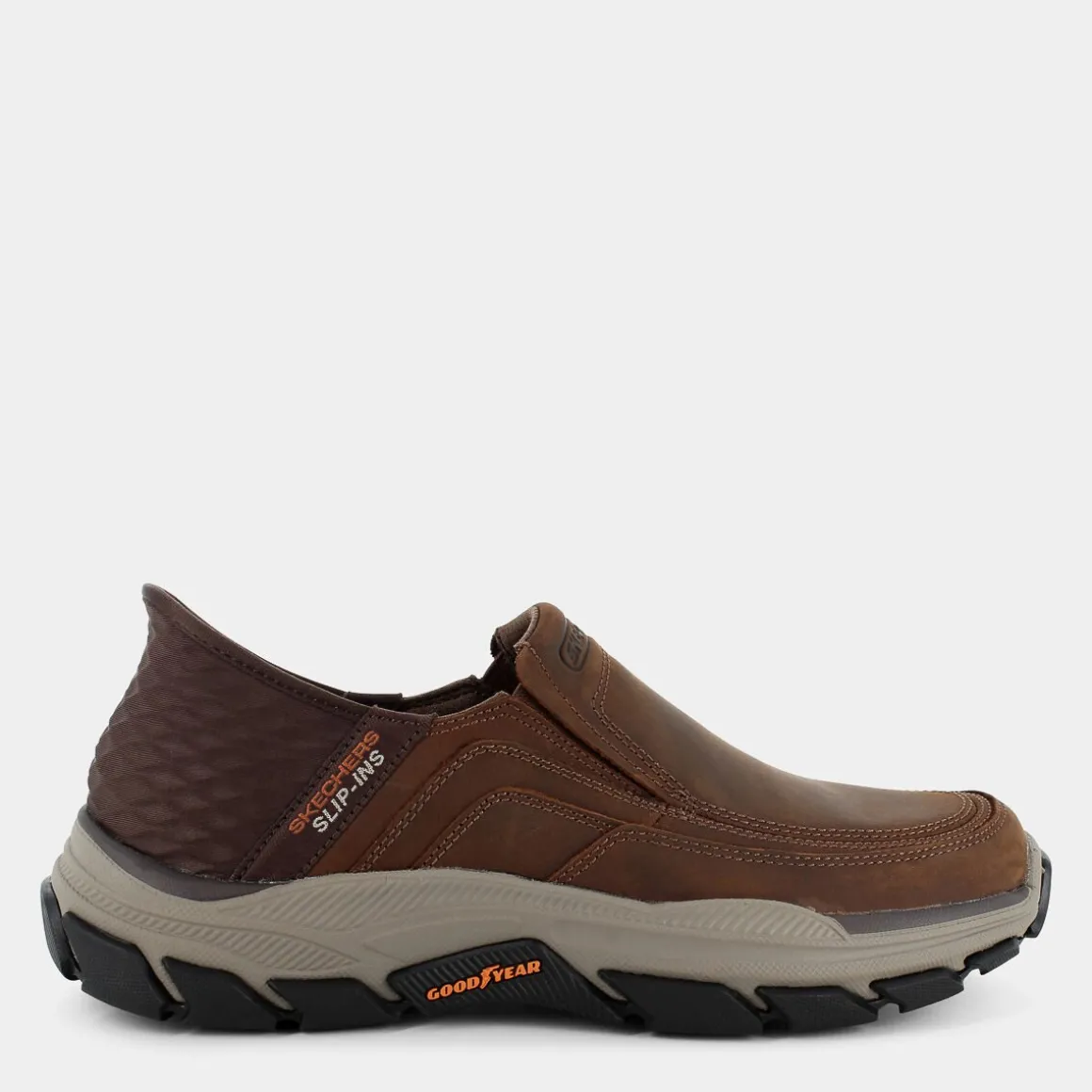 SKECHERS 204810RESPECTED - ELGINBROWN- MOCASSINI MARRONE Fashion