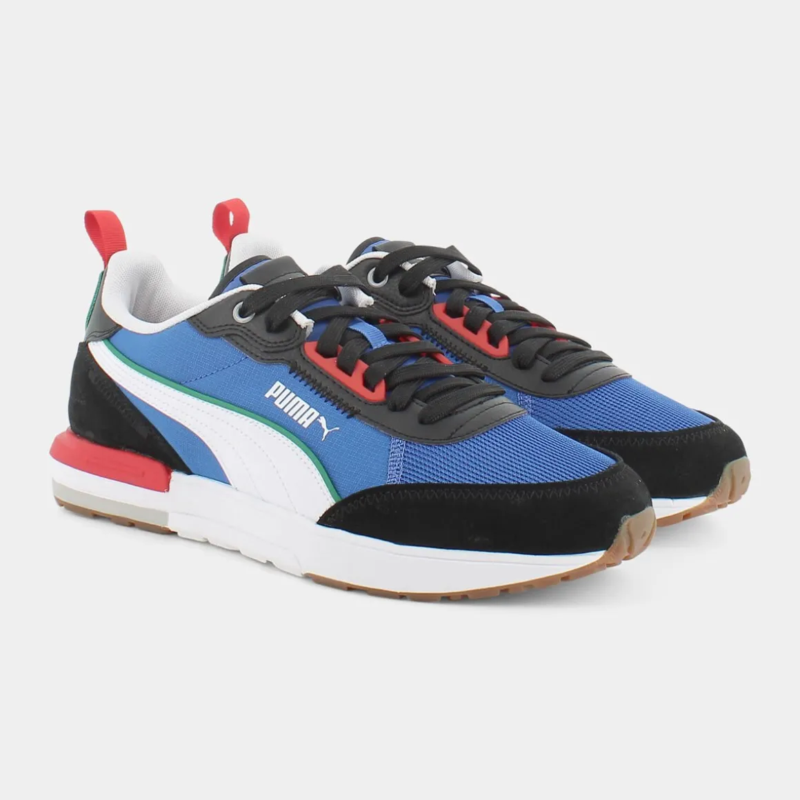 PUMA 383462R22Royal- White- Black-Amazon Green- SPORTIVE MULTICOLOR Store