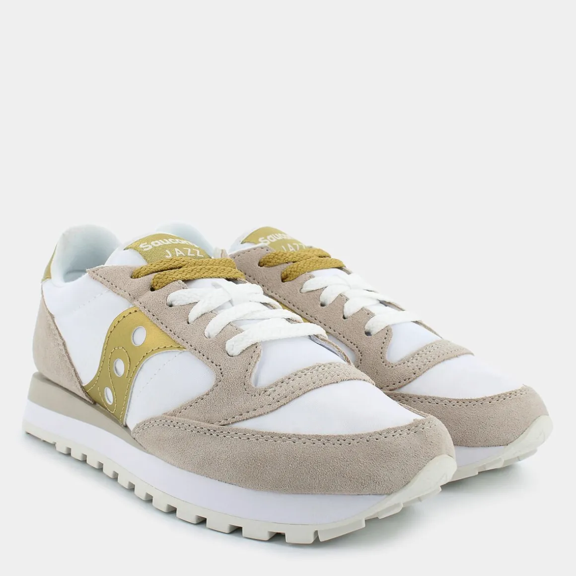 SAUCONY S1044-611JAZZWHITE GOLD- SPORTIVE BIANCO Discount