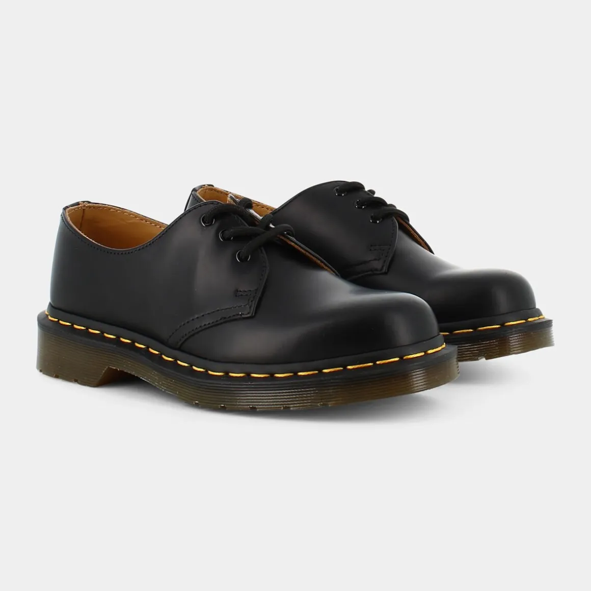 DR MARTENS 1461SMOOTHBLACK- STRINGATE NERO Cheap