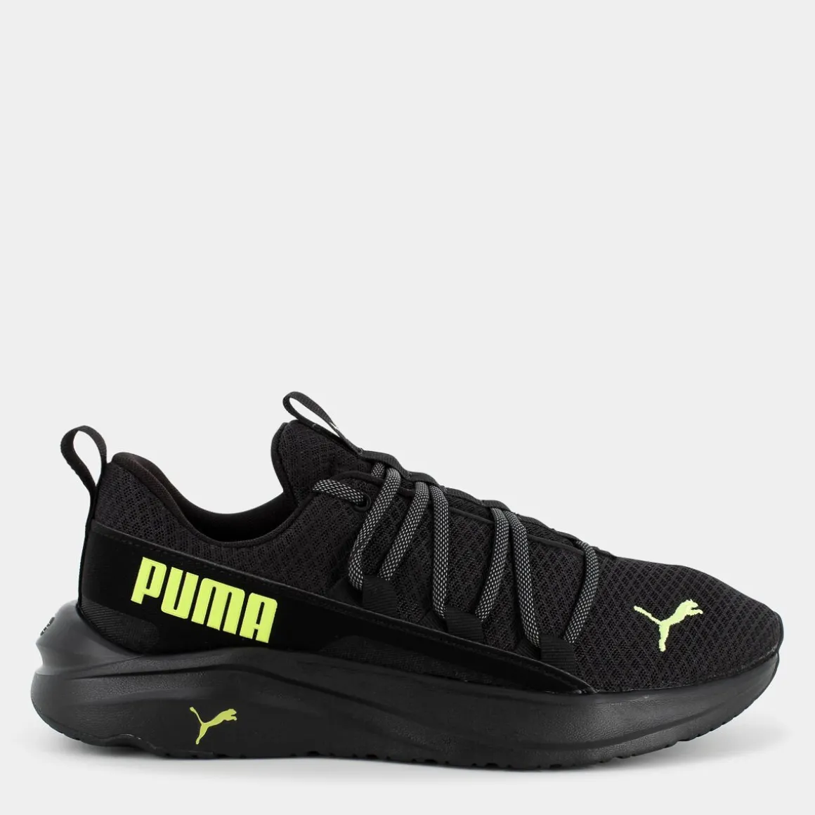 PUMA 377671SOFTRIDE ONE4ALLBlack-Lime Pow-Cool Dark Gray- SPORTIVE NERO Discount