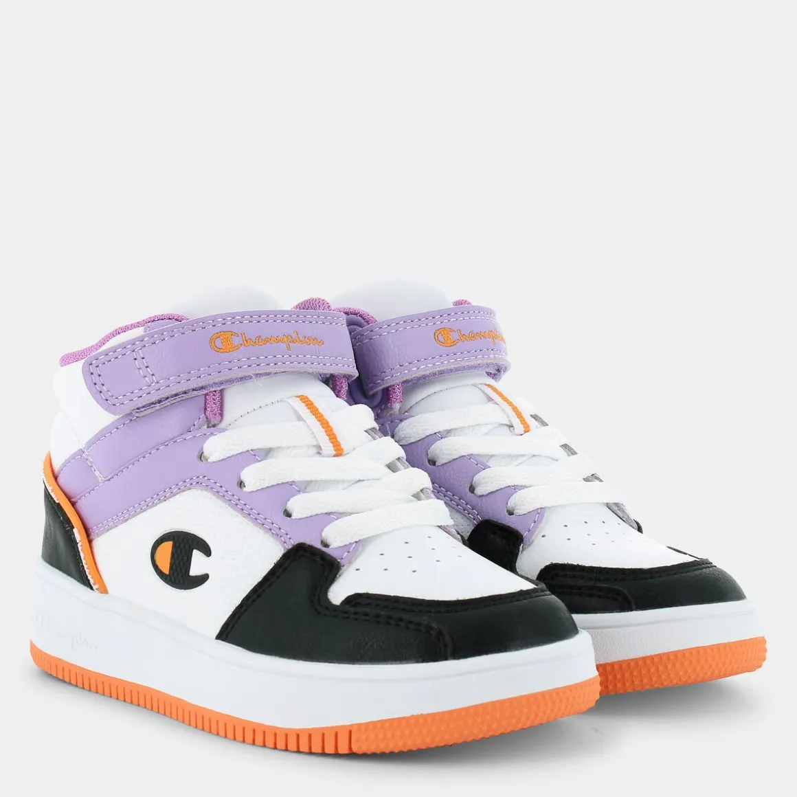 CHAMPION S32498REBOUND 2.0 MID G PSWHT/VIOLET/NBK/ORANGE- SPORTIVE MULTICOLOR Sale