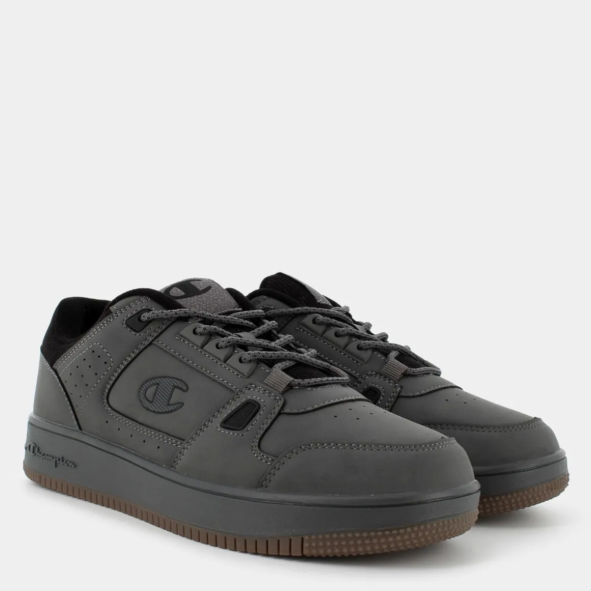 CHAMPION S22294REBOUND LOW CORDDK.GREY/NBK/GUM- SPORTIVE GRIGIO Flash Sale