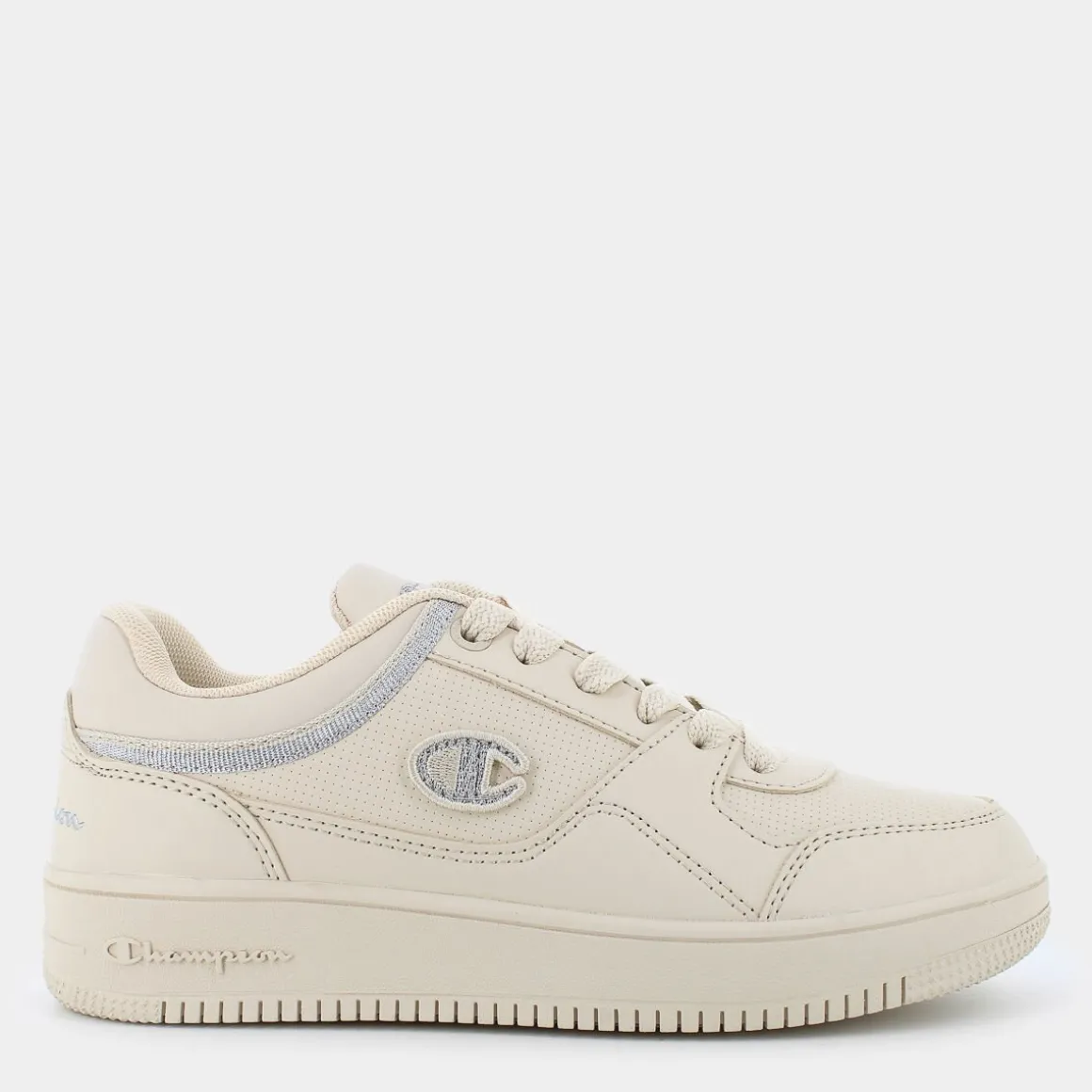 CHAMPION S11469REBOUND LOWOFW/SILVER- SPORTIVE BEIGE Online