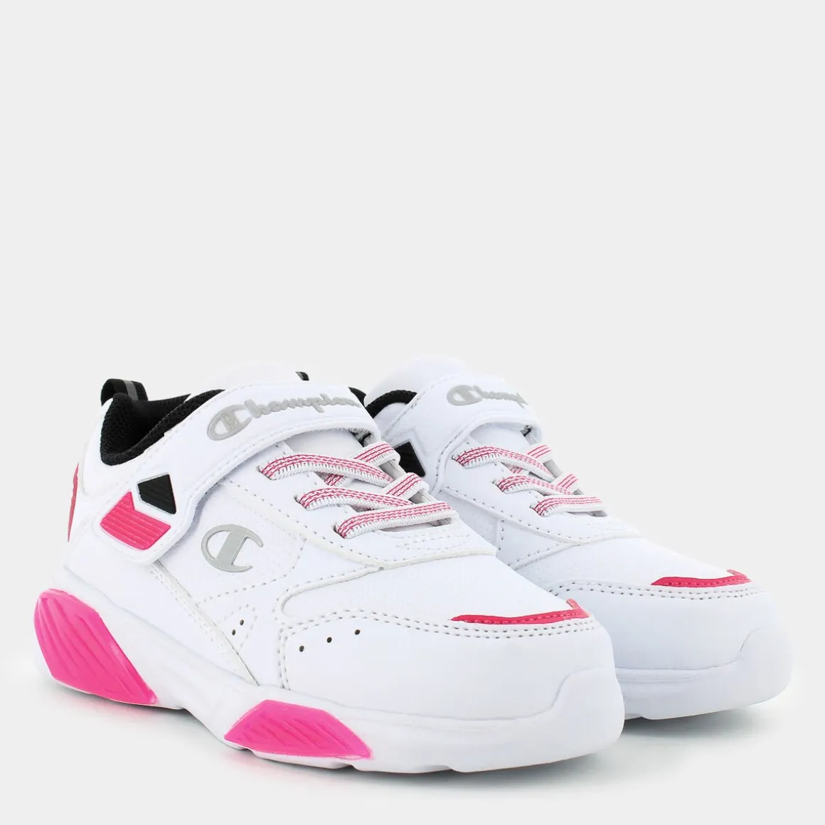 CHAMPION S32820WAVE PU G PS LOWWHT/FUCSIA/NBK- SPORTIVE BIANCO Clearance