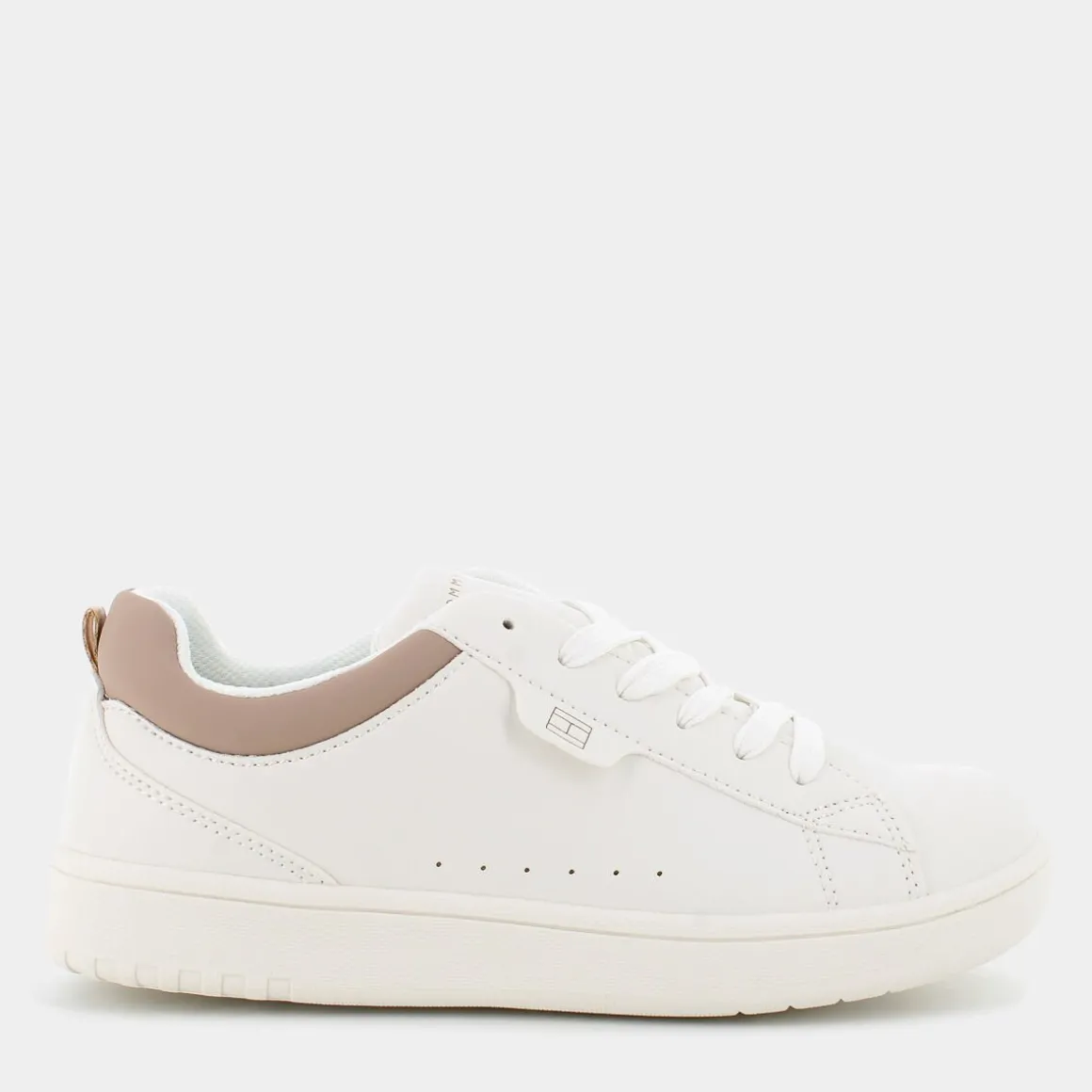 TOMMY HILFIGER T3A9-33534-1592A472JACKOFF WHITE BEIGE- SNEAKERS BIANCO Clearance