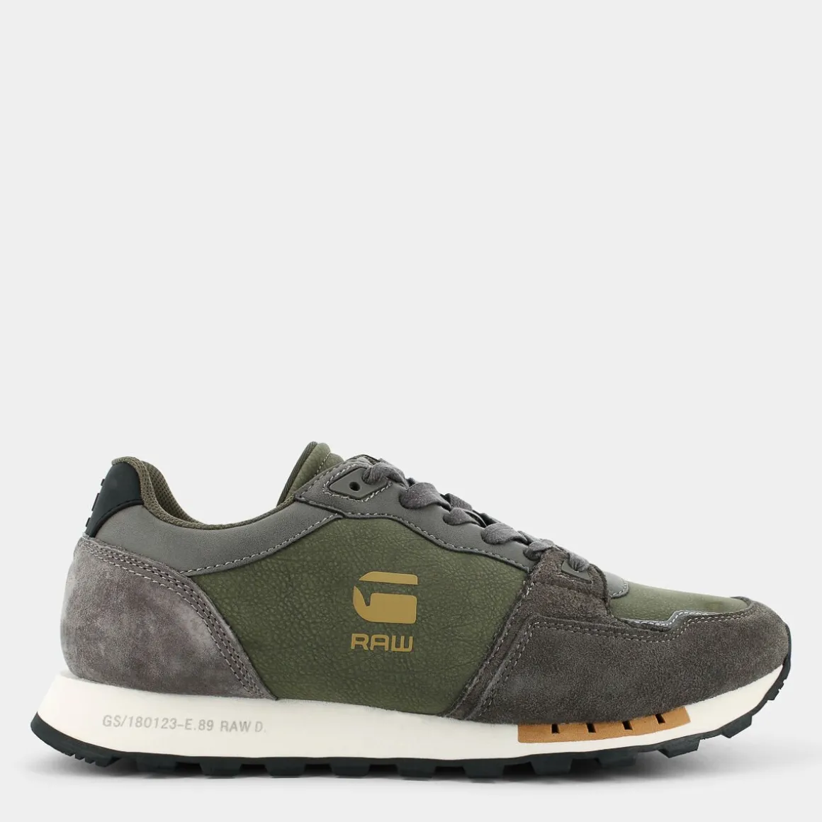 G STAR 2342047512TRACK IIIGREY/OLIVE- SNEAKERS GRIGIO Clearance