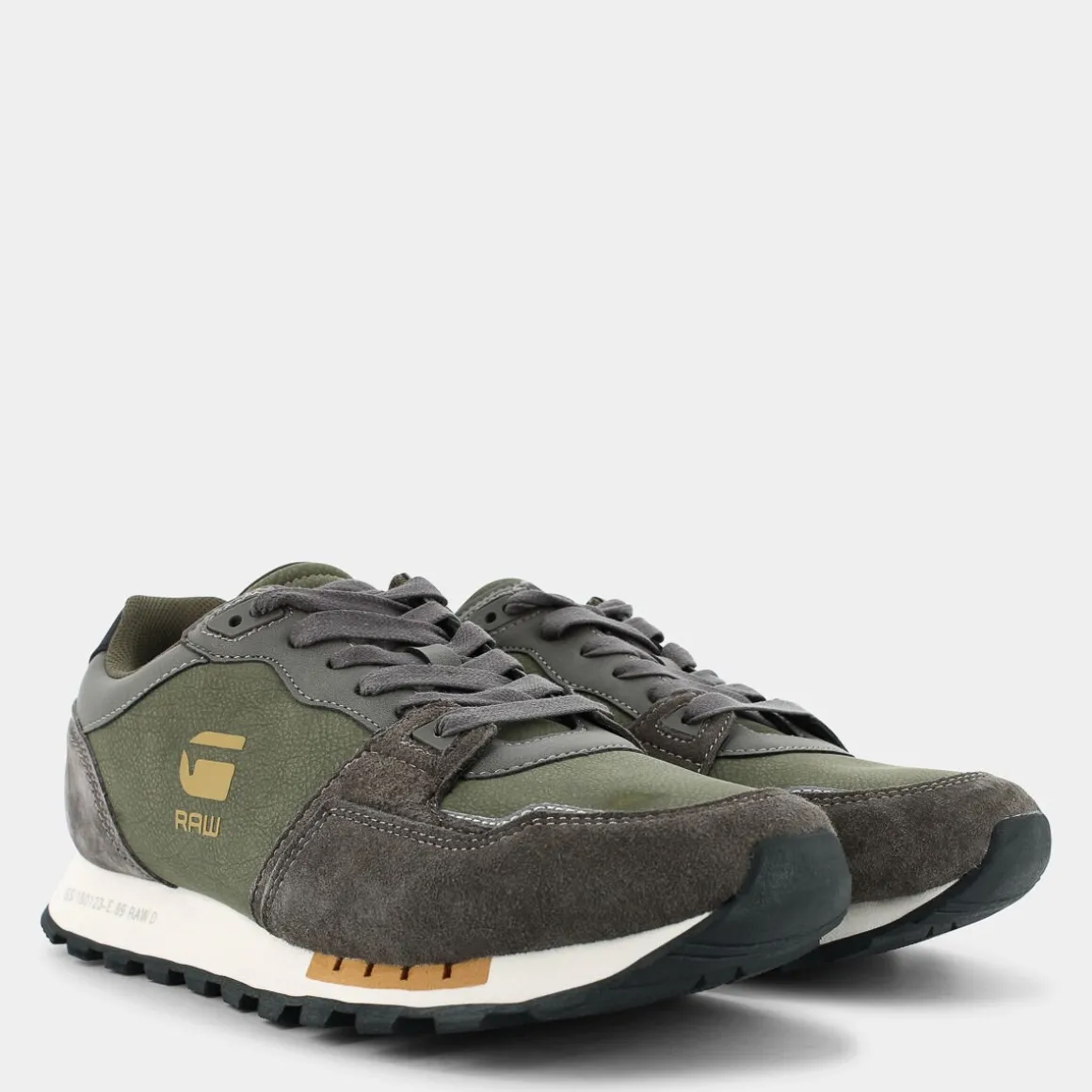 G STAR 2342047512TRACK IIIGREY/OLIVE- SNEAKERS GRIGIO Clearance