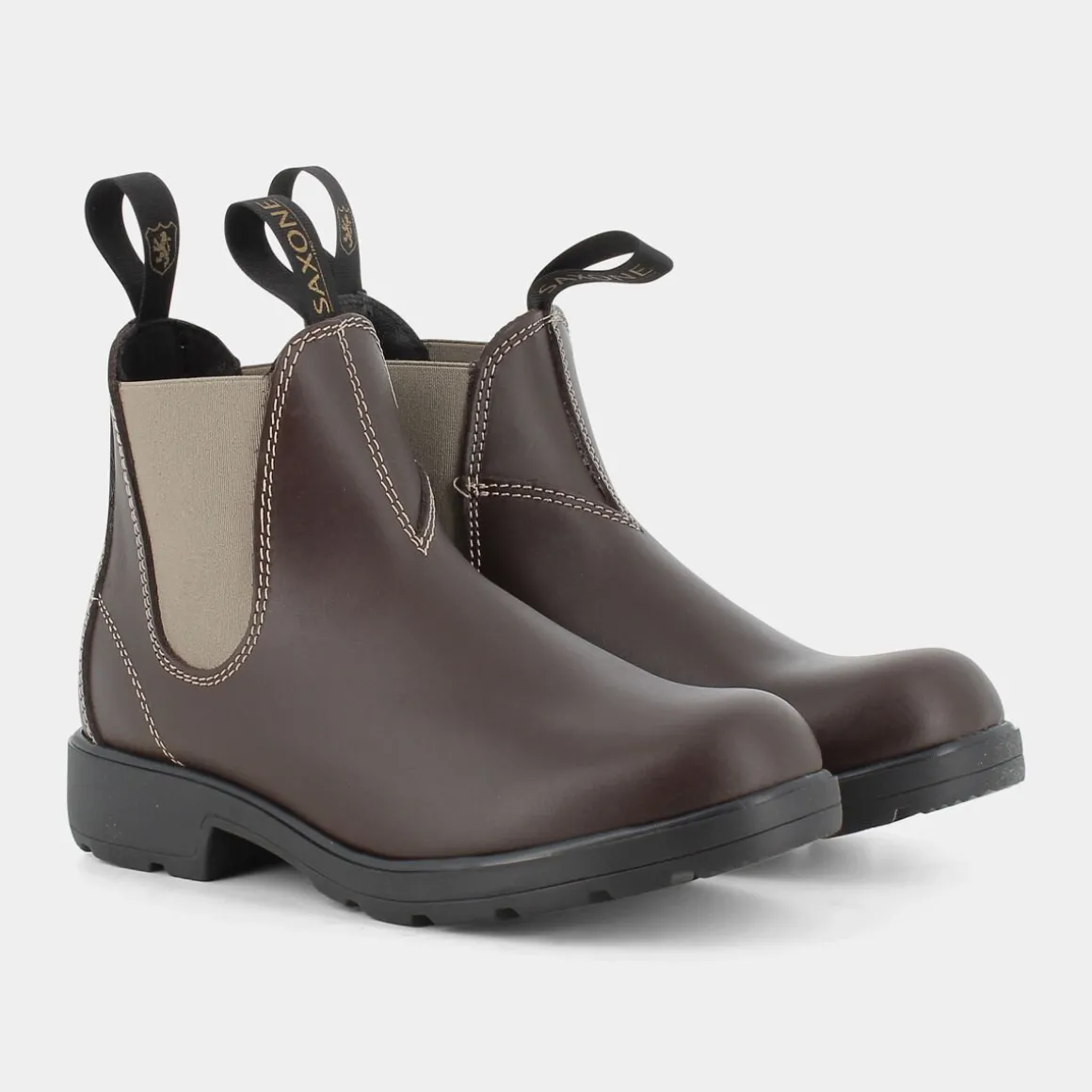 SAXONE 23/540UPLAND BOOTTESTA DI MORO- TRONCHETTI MARRONE Flash Sale