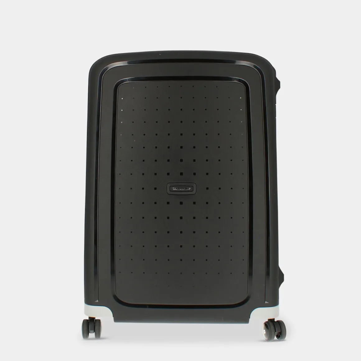 SAMSONITE 10U009002S'CUREBLACK- TROLLEY GRANDE NERO New