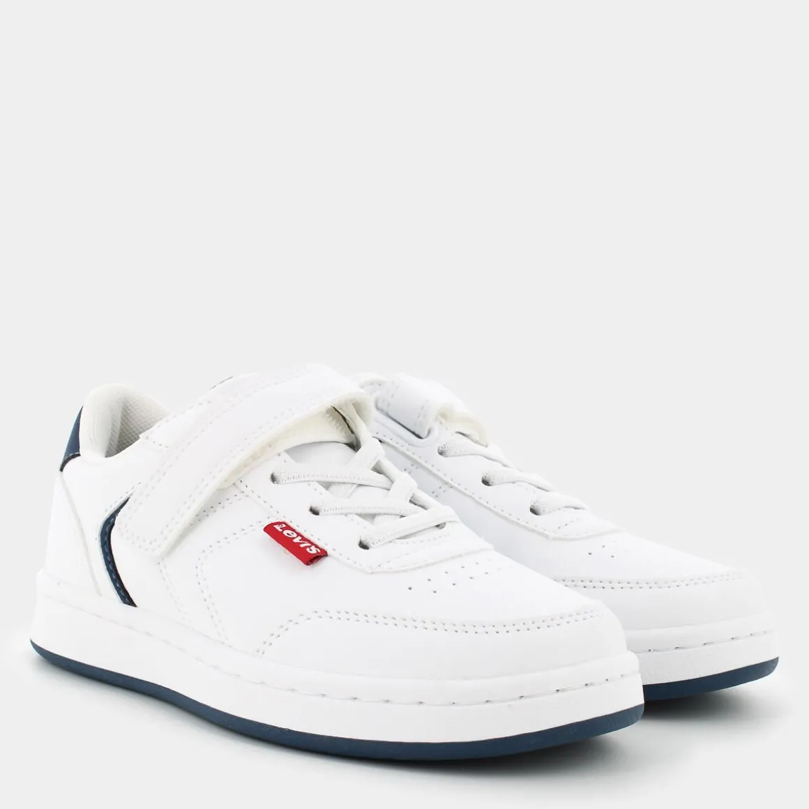 LEVI'S VAVE0204SNEW BOULEVARDWHITE VINTAGE INDIGO- SNEAKERS BIANCO Fashion