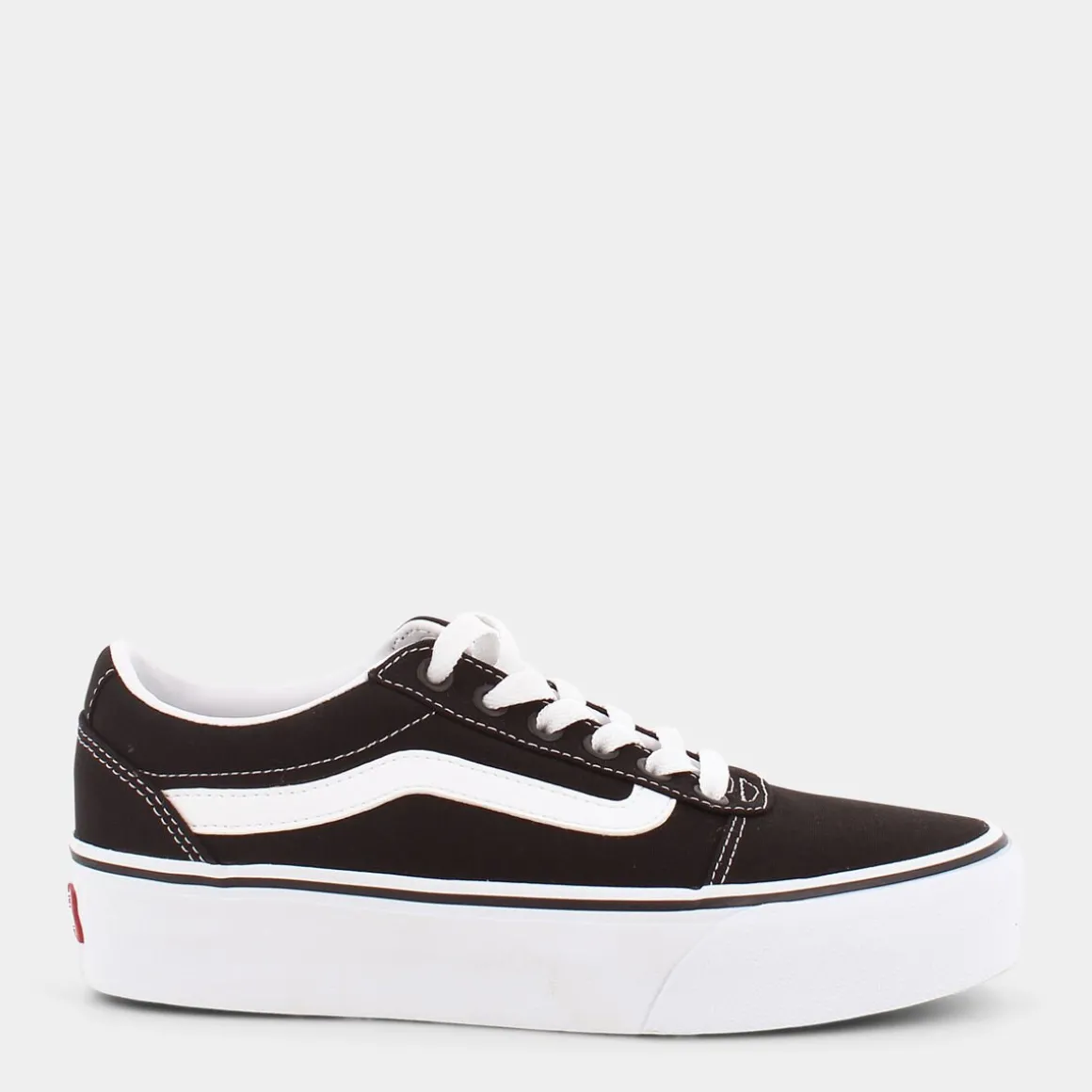 VANS VN0A3TLCWM Ward PlatformBlack/White- SPORTIVE NERO Hot