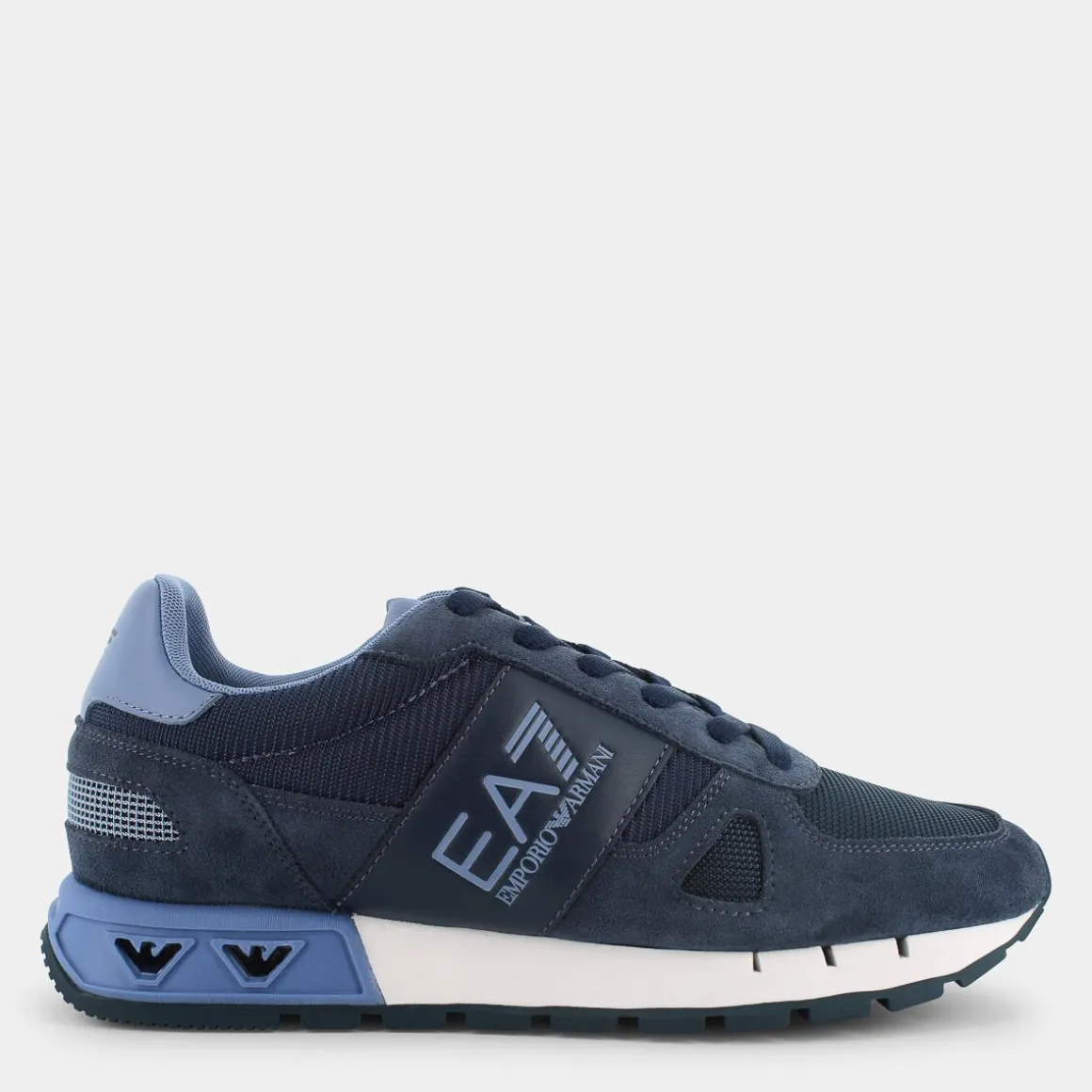 EA7 X8X151 XK354 S972B&W LEGACYBLACK IRIS+COUNTRY - SNEAKERS BLU Online